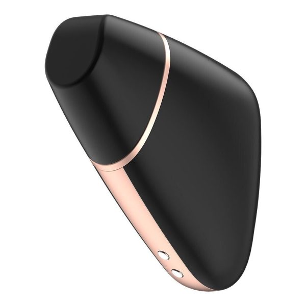 Satisfyer App Enabled Love Triangle Clit Massager Black - Image 2