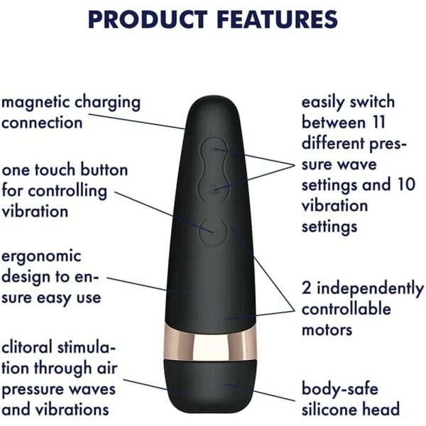 Satisfyer Pro 3 Plus Vibration Clitoral Massager - Image 4