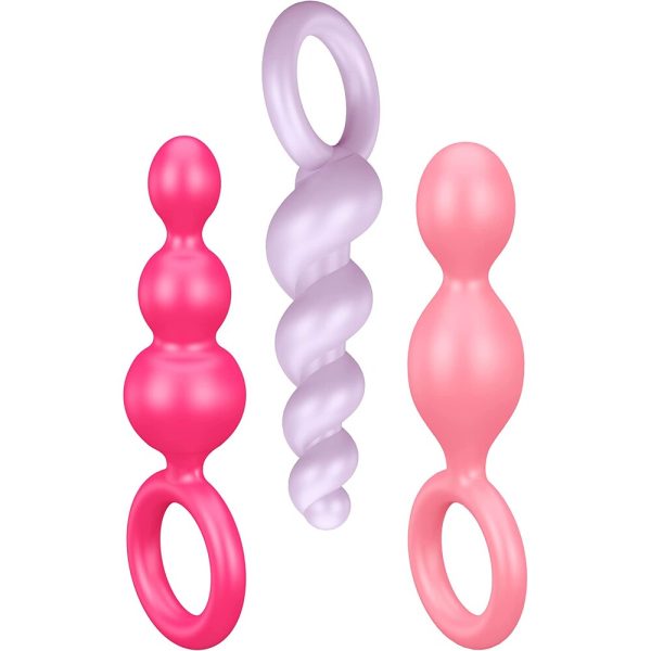 Satisfyer Booty Call Set Of 3 Multicolour Anal Plugs - Image 2