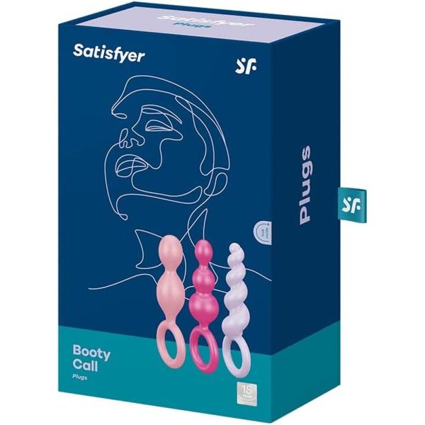 Satisfyer Booty Call Set Of 3 Multicolour Anal Plugs - Image 5