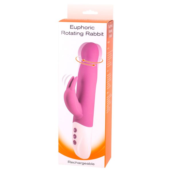 Rechargeable Euphoric Rotating Rabbit Vibrator - Image 3