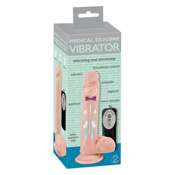 Medical Silicone Thrusting Vibrator - Image 5