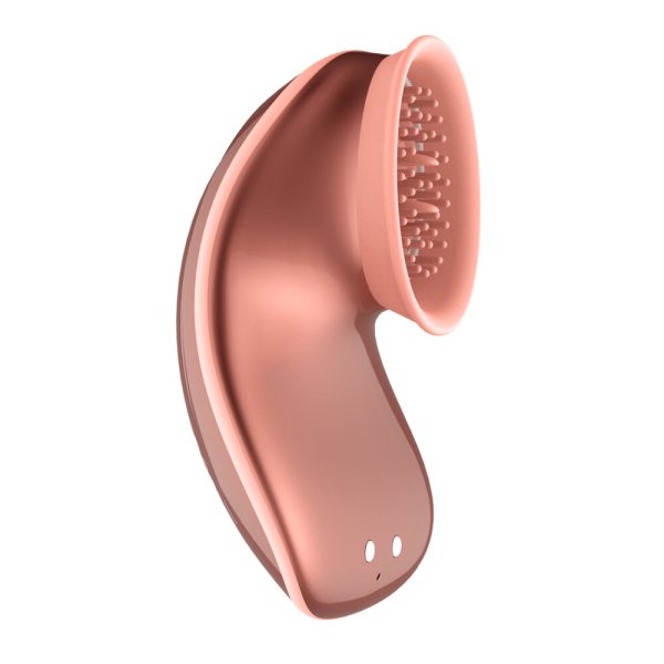 Twitch Rose Gold Hands Free Suction And Vibration Toy - Image 2