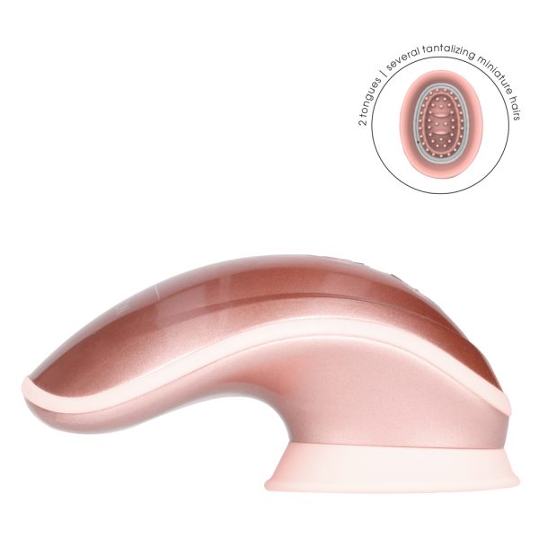 Twitch Rose Gold Hands Free Suction And Vibration Toy - Image 3