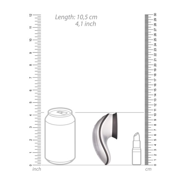 Twitch Silver Hands Free Suction And Vibration Toy - Image 4