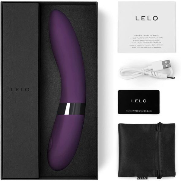 Lelo Elise 2 Vibrator Plum - Image 3