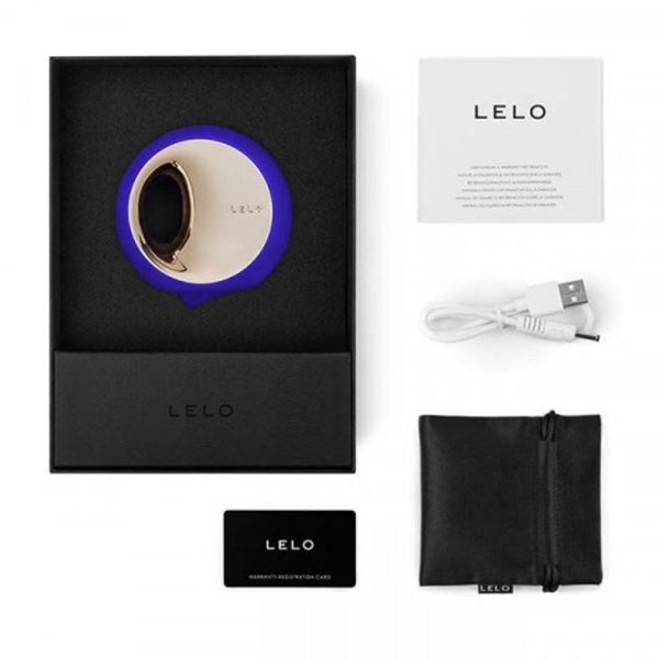 Lelo Ora 3 Deep Midnight Blue Oral Sex Stimulator - Image 3