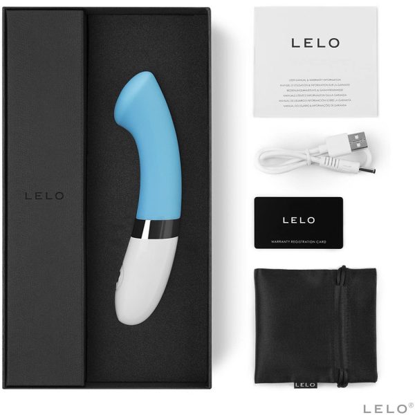 Lelo Gigi 2 Turquoise Blue G Spot Vibrator - Image 3