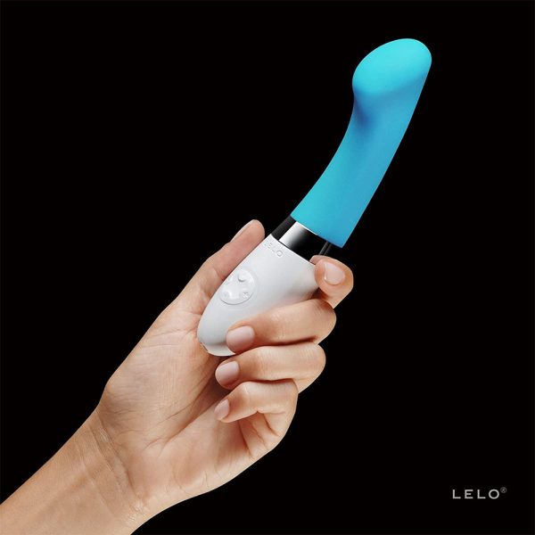 Lelo Gigi 2 Turquoise Blue G Spot Vibrator - Image 4
