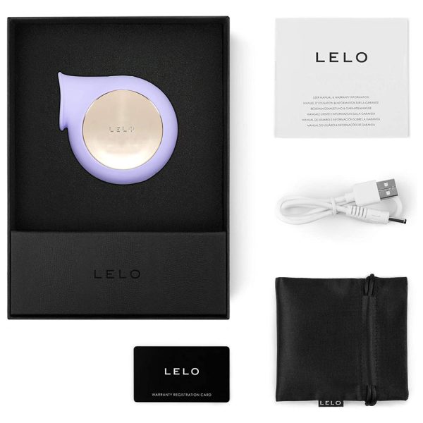Lelo Sila Lilac Sonic Wave Clitoral Massager - Image 3