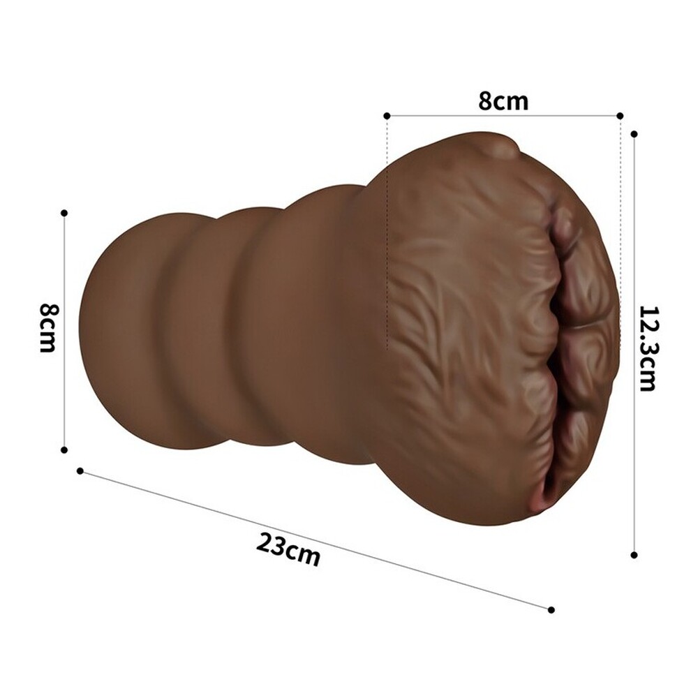Lovetoy Aliens Pie Number 3 Masturbator Flesh Brown Lovetoy Aliens Pie Number 3 Masturbator Flesh Brown - Image 3