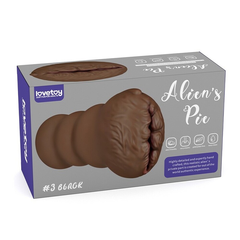 Lovetoy Aliens Pie Number 3 Masturbator Flesh Brown Lovetoy Aliens Pie Number 3 Masturbator Flesh Brown - Image 4
